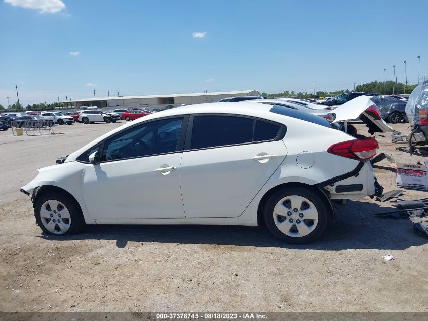 2017 KIA FORTE LX - 3KPFK4A78HE028199