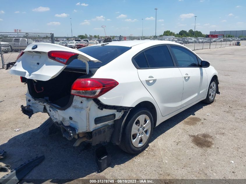 2017 KIA FORTE LX - 3KPFK4A78HE028199