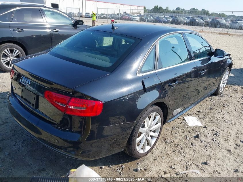 2014 AUDI A4 PREMIUM - WAUAFAFL5EN033271