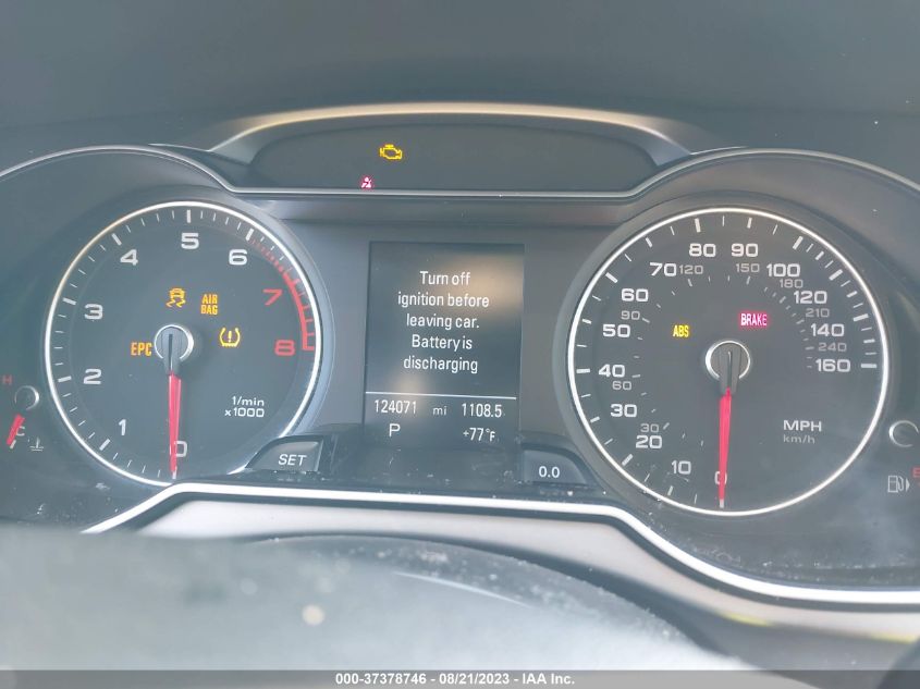 2014 AUDI A4 PREMIUM - WAUAFAFL5EN033271