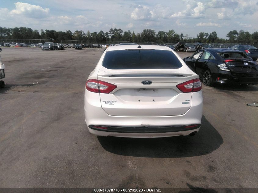 2014 FORD FUSION SE - 1FA6P0HD5E5372124