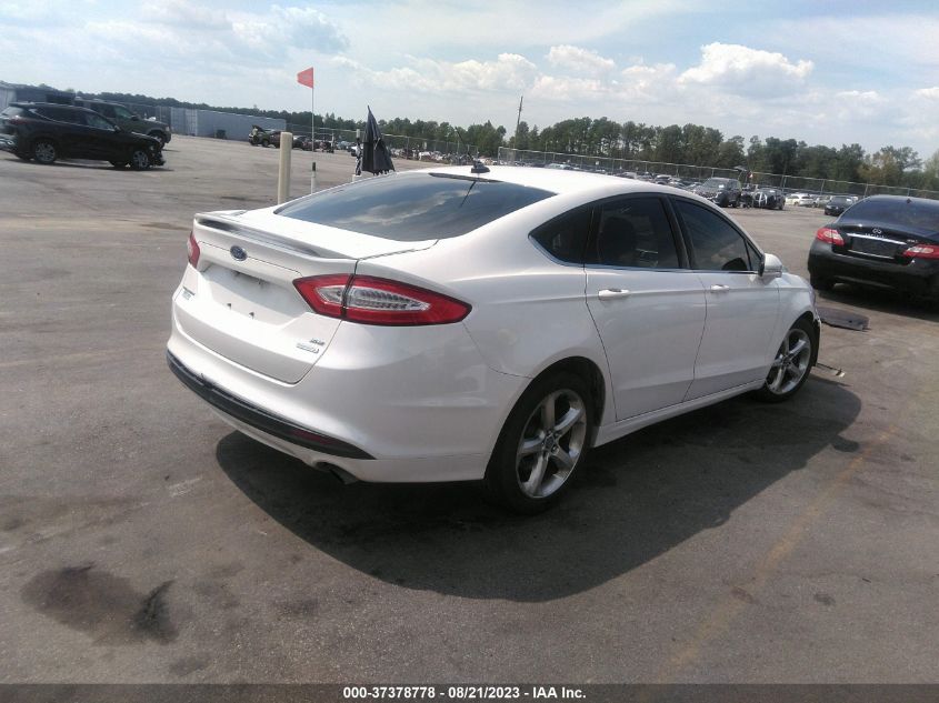 2014 FORD FUSION SE - 1FA6P0HD5E5372124