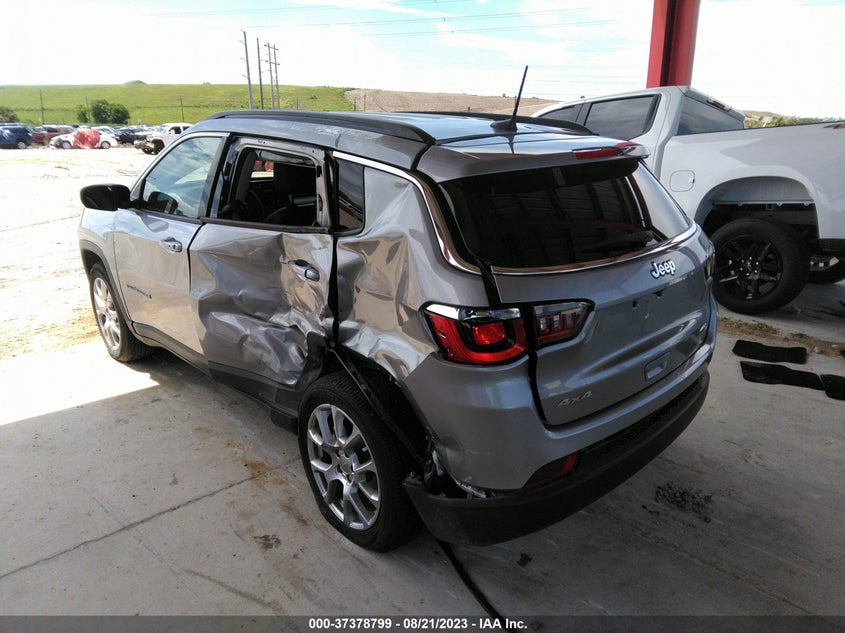 VIN 3C4NJDFBXNT163655 2022 JEEP COMPASS LATITUDE LUX