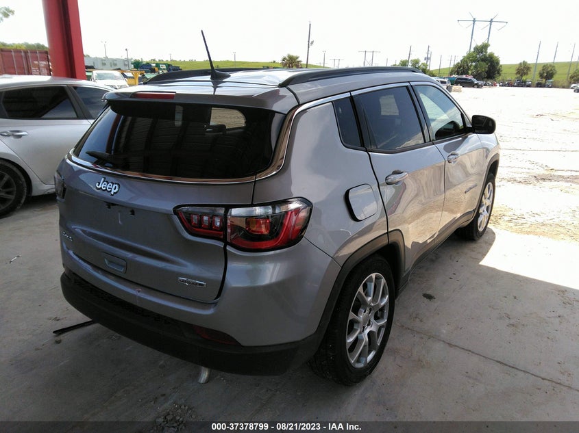 VIN 3C4NJDFBXNT163655 2022 JEEP COMPASS LATITUDE LUX