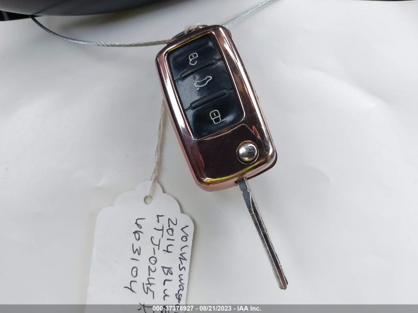 2014 VOLKSWAGEN BEETLE COUPE 1.8T - 3VWJ17AT9EM663104