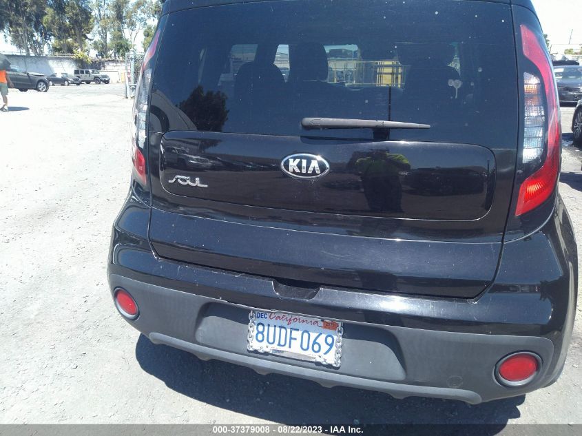 2018 KIA SOUL BASE - KNDJN2A21J7892852