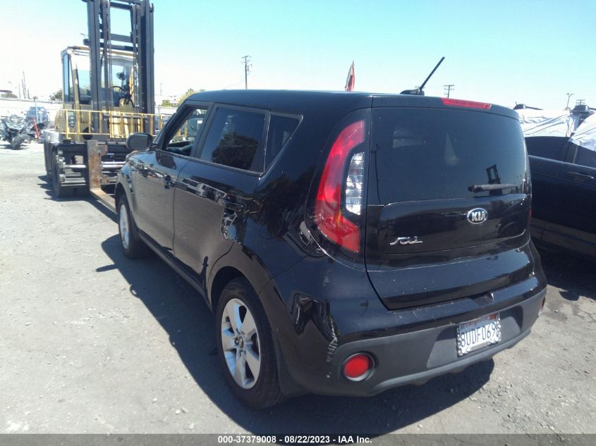 2018 KIA SOUL BASE - KNDJN2A21J7892852