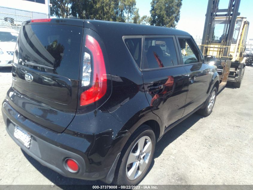 2018 KIA SOUL BASE - KNDJN2A21J7892852