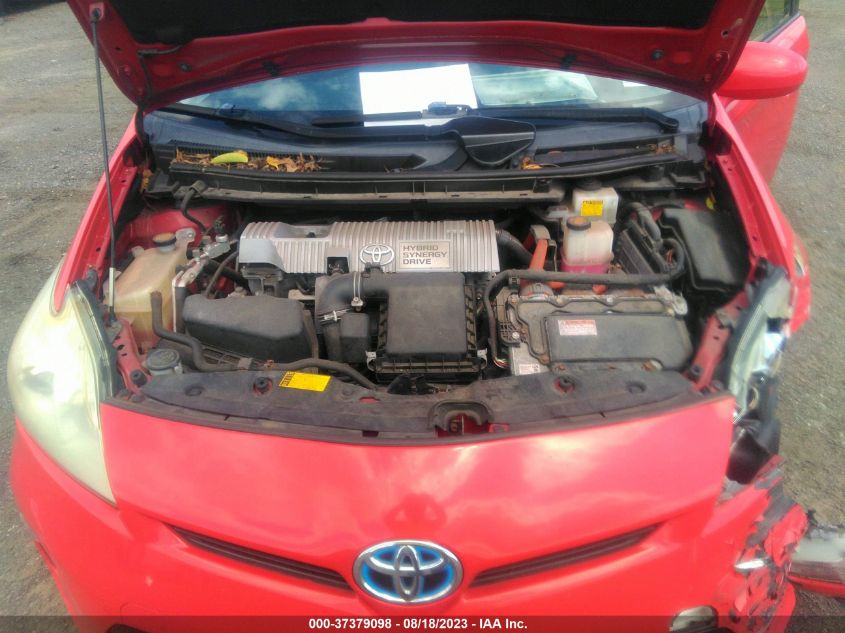 2013 TOYOTA PRIUS ONE/TWO/THREE/FOUR/FIVE - JTDKN3DU7D5636478