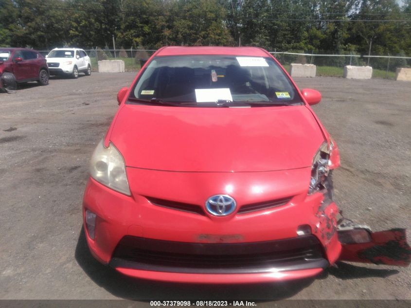2013 TOYOTA PRIUS ONE/TWO/THREE/FOUR/FIVE - JTDKN3DU7D5636478