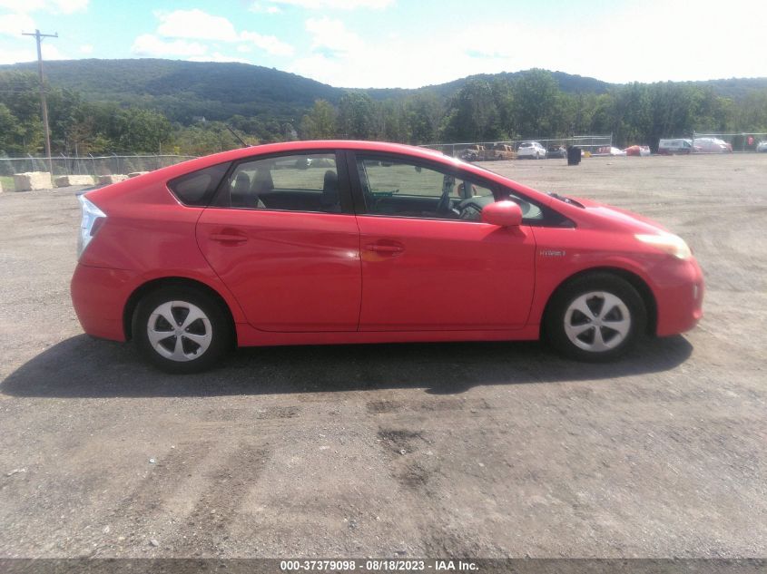 2013 TOYOTA PRIUS ONE/TWO/THREE/FOUR/FIVE - JTDKN3DU7D5636478