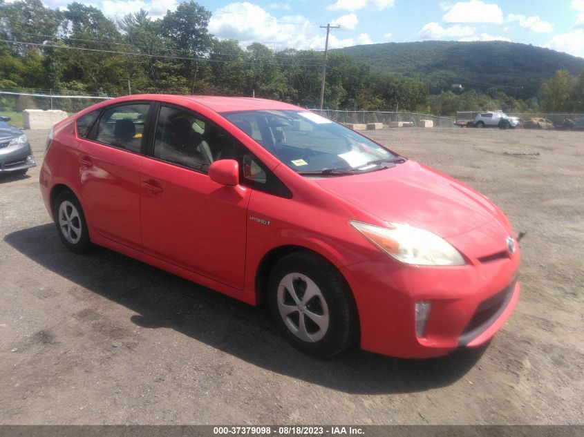 2013 TOYOTA PRIUS ONE/TWO/THREE/FOUR/FIVE - JTDKN3DU7D5636478
