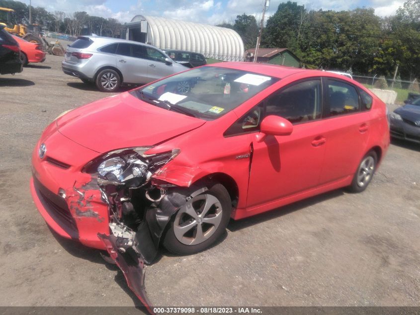 2013 TOYOTA PRIUS ONE/TWO/THREE/FOUR/FIVE - JTDKN3DU7D5636478