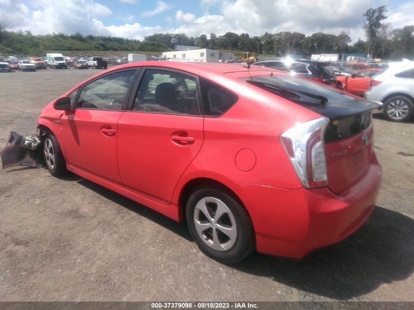 2013 TOYOTA PRIUS ONE/TWO/THREE/FOUR/FIVE - JTDKN3DU7D5636478