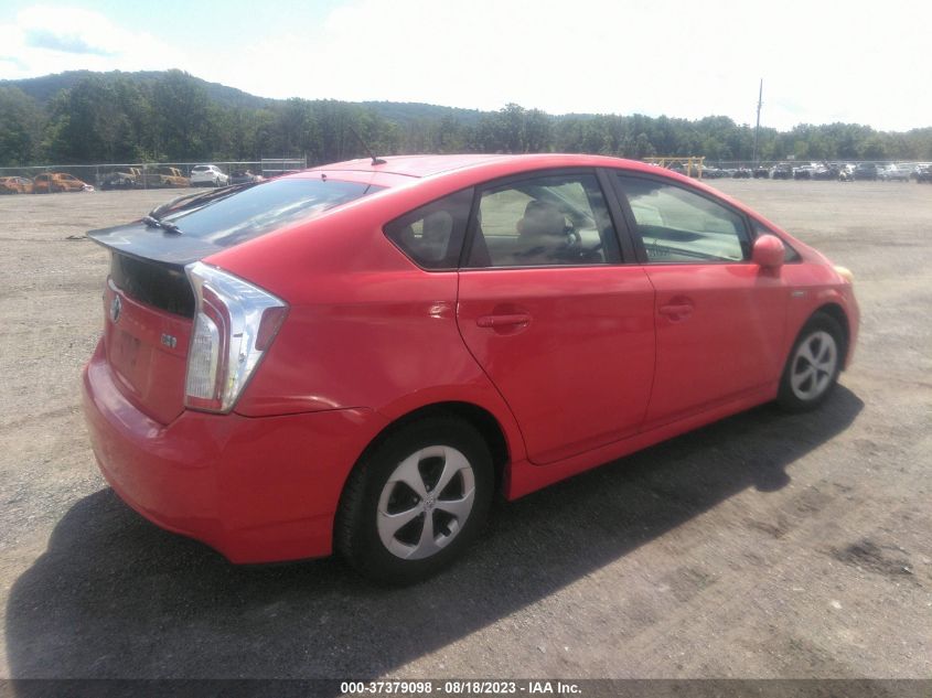 2013 TOYOTA PRIUS ONE/TWO/THREE/FOUR/FIVE - JTDKN3DU7D5636478