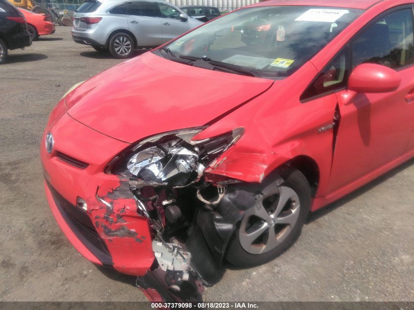 2013 TOYOTA PRIUS ONE/TWO/THREE/FOUR/FIVE - JTDKN3DU7D5636478