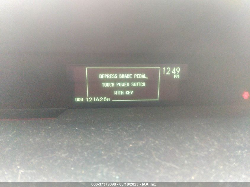 2013 TOYOTA PRIUS ONE/TWO/THREE/FOUR/FIVE - JTDKN3DU7D5636478