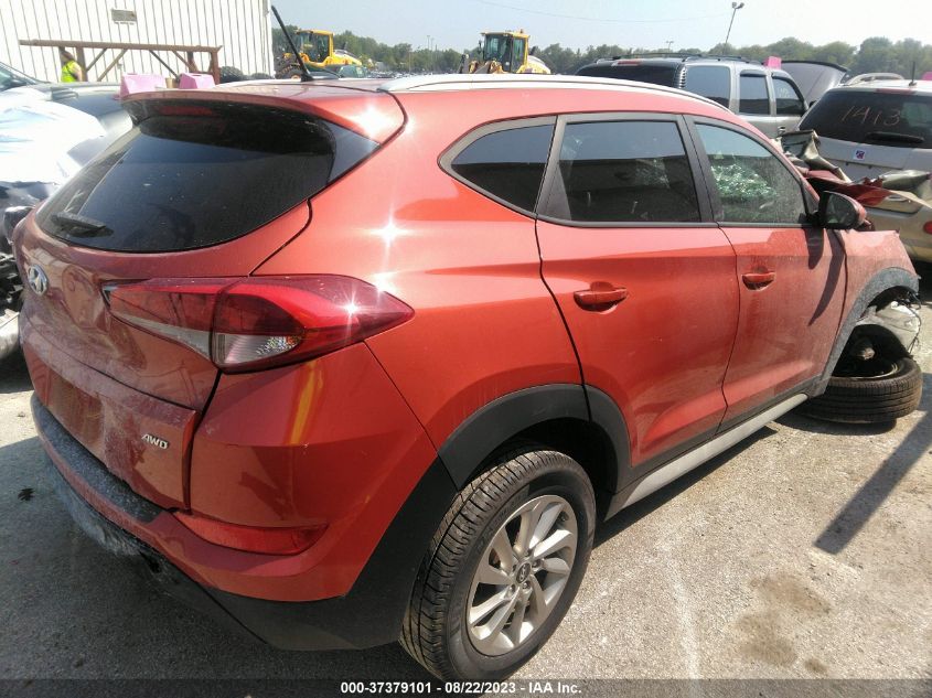 2017 HYUNDAI TUCSON LIMITED/SPORT AND ECO/SE - 0KM8J3CA42HU98961