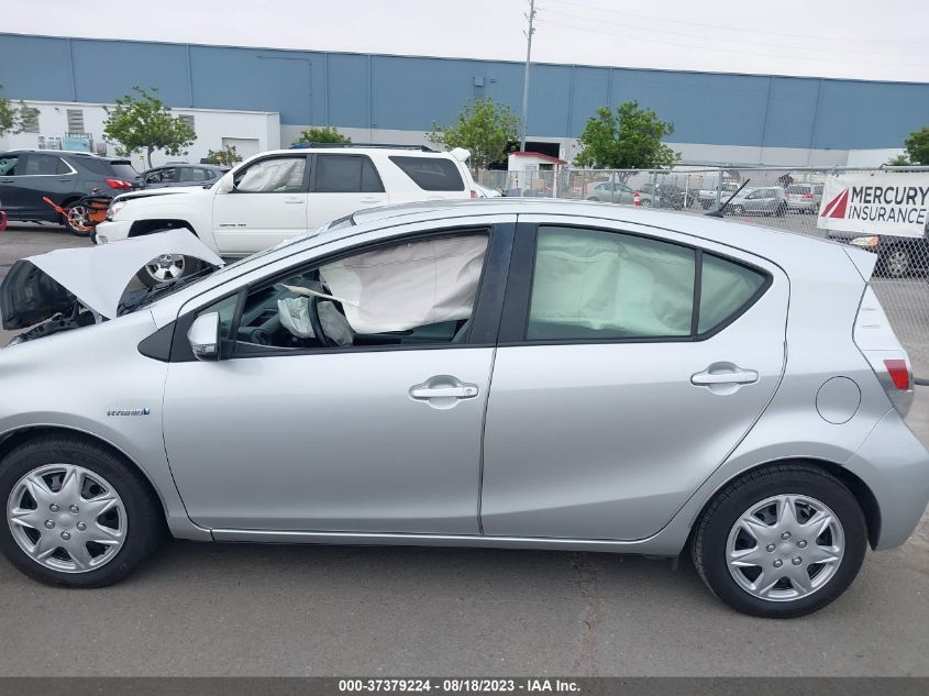 2014 TOYOTA PRIUS C - JTDKDTB37E1059408