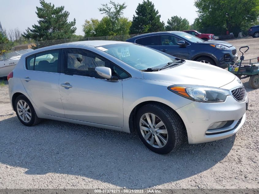 2014 KIA FORTE 5-DOOR EX - KNAFX5A85E5176539