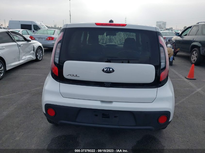 2019 KIA SOUL BASE - KNDJN2A24K7022336