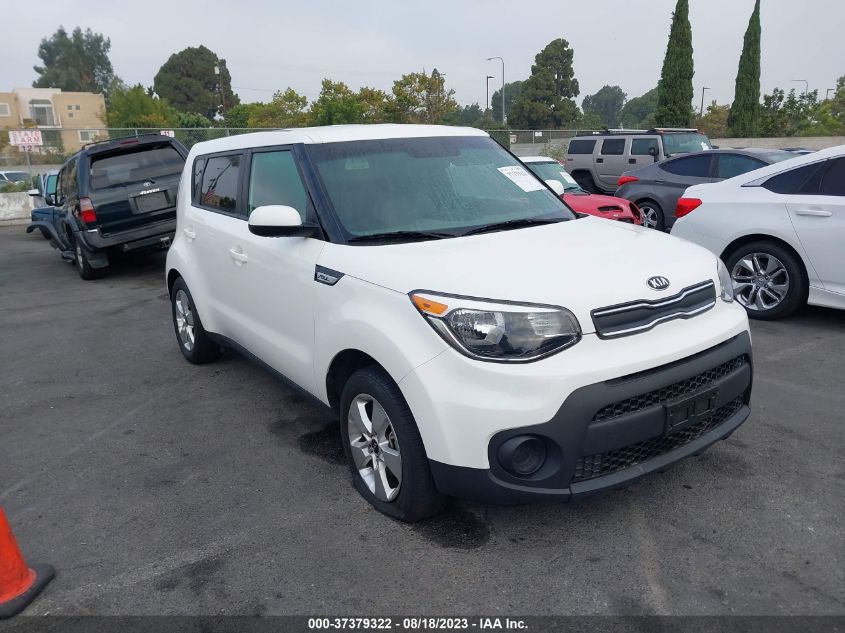 2019 KIA SOUL BASE - KNDJN2A24K7022336