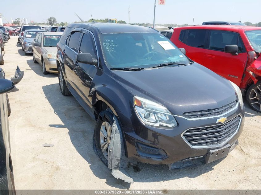 2016 CHEVROLET EQUINOX LS - 2GNALBEK0G6178808