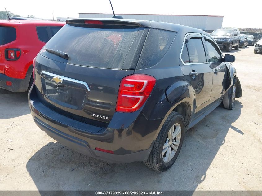 2016 CHEVROLET EQUINOX LS - 2GNALBEK0G6178808