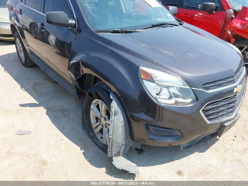 2016 CHEVROLET EQUINOX LS - 2GNALBEK0G6178808