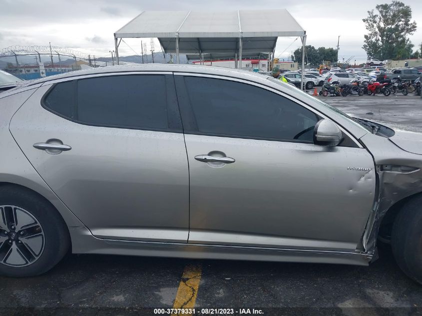 2013 KIA OPTIMA HYBRID LX - KNAGM4AD0D5046185