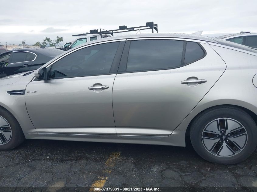 2013 KIA OPTIMA HYBRID LX - KNAGM4AD0D5046185