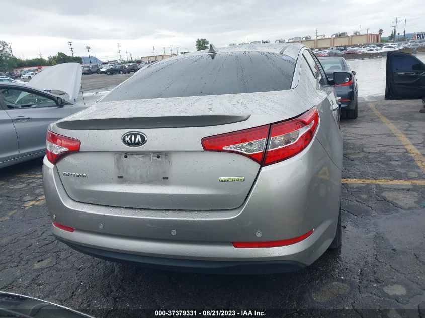 2013 KIA OPTIMA HYBRID LX - KNAGM4AD0D5046185