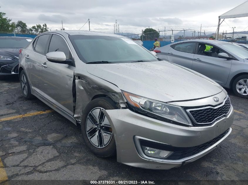 2013 KIA OPTIMA HYBRID LX - KNAGM4AD0D5046185
