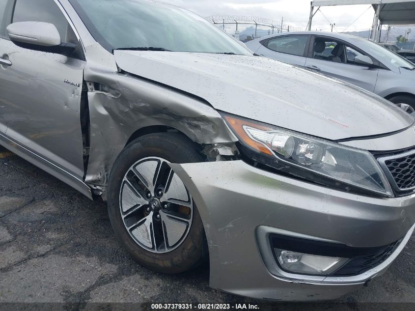 2013 KIA OPTIMA HYBRID LX - KNAGM4AD0D5046185