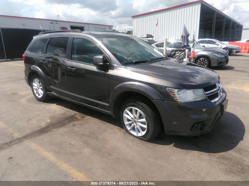 2018 DODGE JOURNEY SXT - 3C4PDCBG7JT243923
