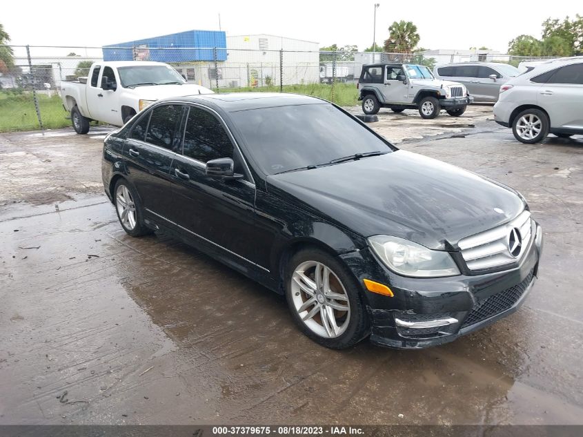 2013 MERCEDES-BENZ C-CLASS C 250 - WDDGF4HB4DR298747