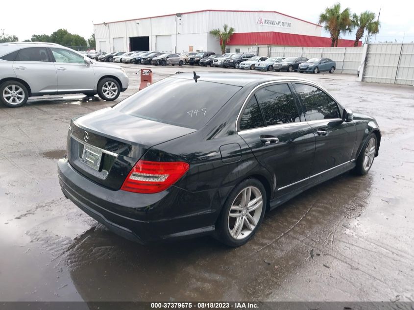 2013 MERCEDES-BENZ C-CLASS C 250 - WDDGF4HB4DR298747