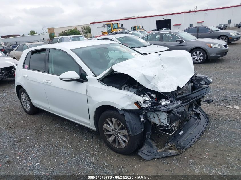 2019 VOLKSWAGEN GOLF S/SE - 3VWG57AU3KM018337