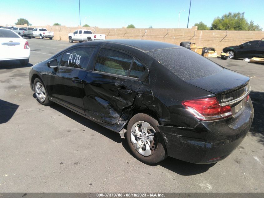 2014 HONDA CIVIC SEDAN LX - 19XFB2F57EE260476