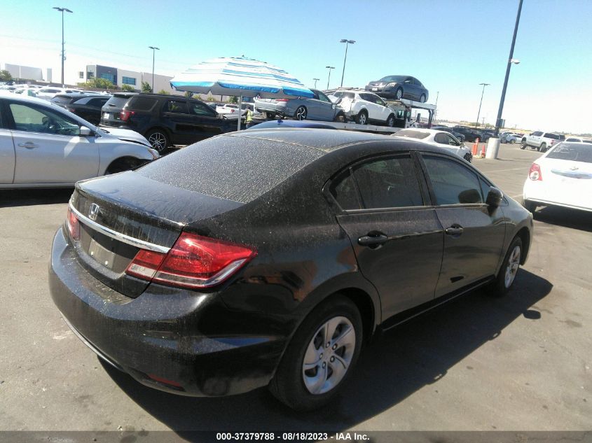 2014 HONDA CIVIC SEDAN LX - 19XFB2F57EE260476