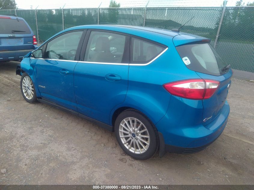 2013 FORD C-MAX HYBRID SEL - 1FADP5BU7DL504212