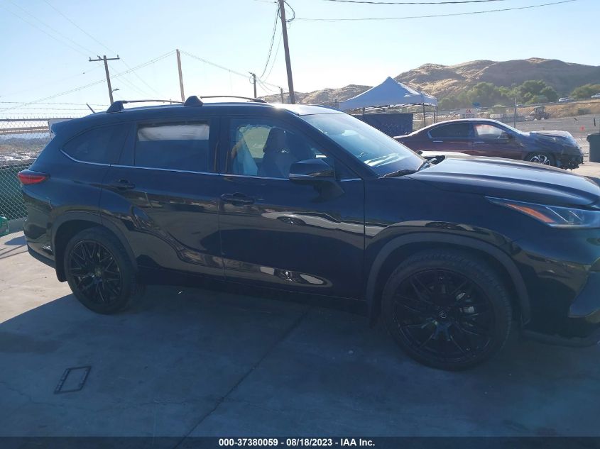 2022 TOYOTA HIGHLANDER PLATINUM - 5TDFZRBH3NS169747