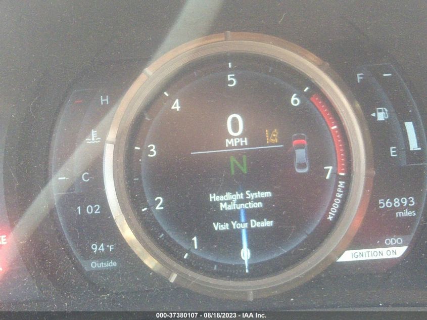 2017 LEXUS IS IS TURBO - JTHBA1D25H5061350