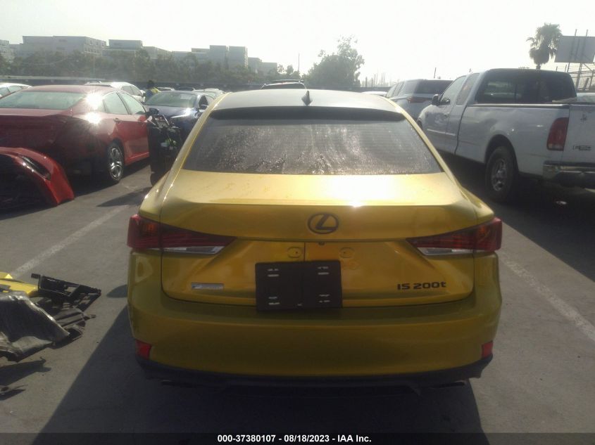 2017 LEXUS IS IS TURBO - JTHBA1D25H5061350