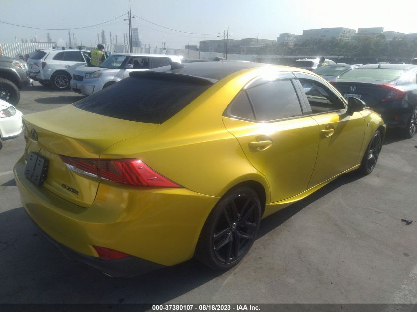 2017 LEXUS IS IS TURBO - JTHBA1D25H5061350