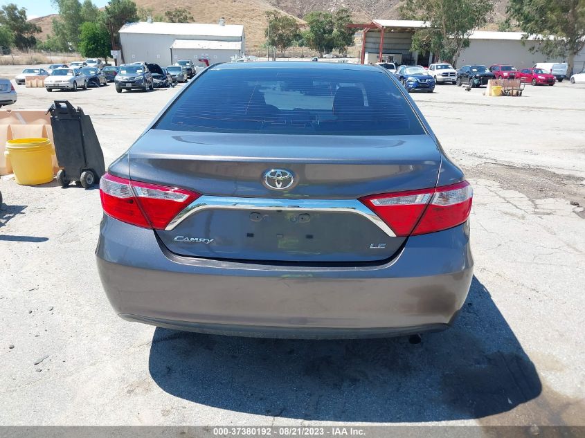 2015 TOYOTA CAMRY XLE/SE/LE/XSE - 4T4BF1FK4FR480620