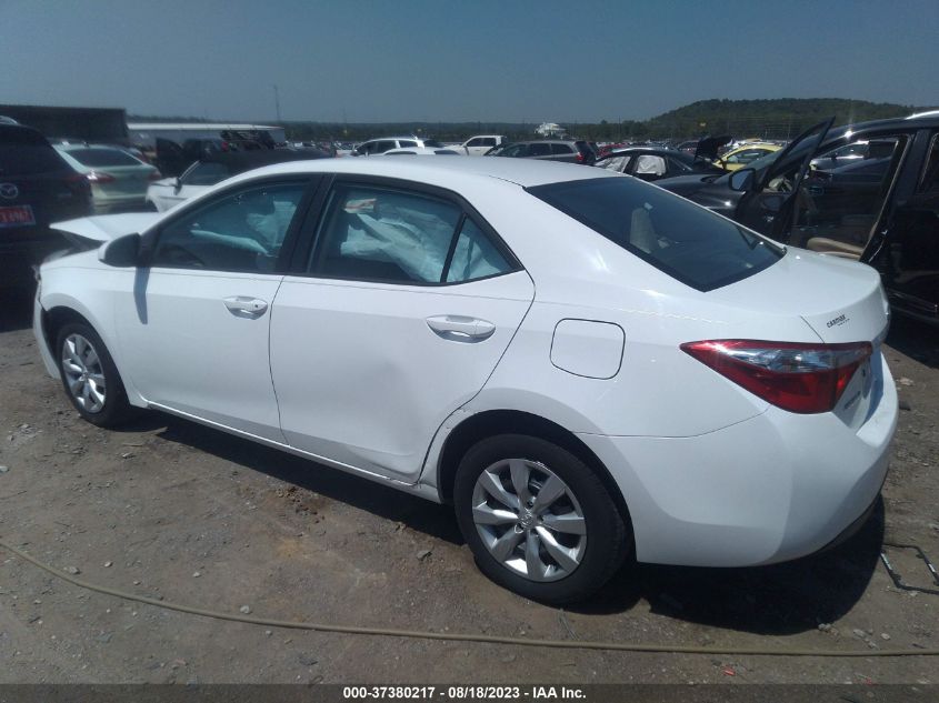 2016 TOYOTA COROLLA L/LE/S/S PLUS/LE PLUS - 5YFBURHE3GP400541