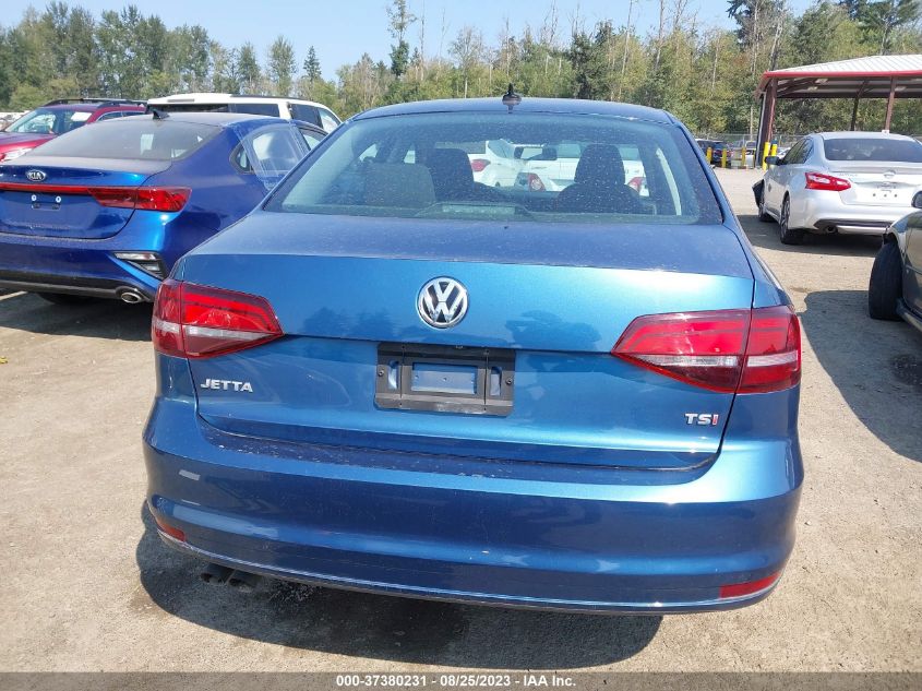 2016 VOLKSWAGEN JETTA SEDAN 1.4T S W/TECHNOLOGY - 3VW267AJ1GM274075