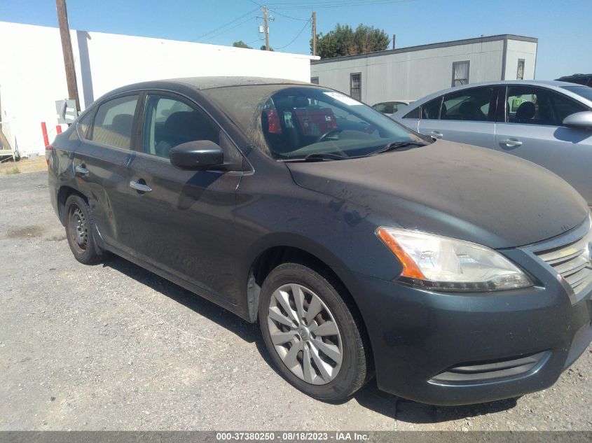 2014 NISSAN SENTRA FE+ S - 3N1AB7APXEY341103