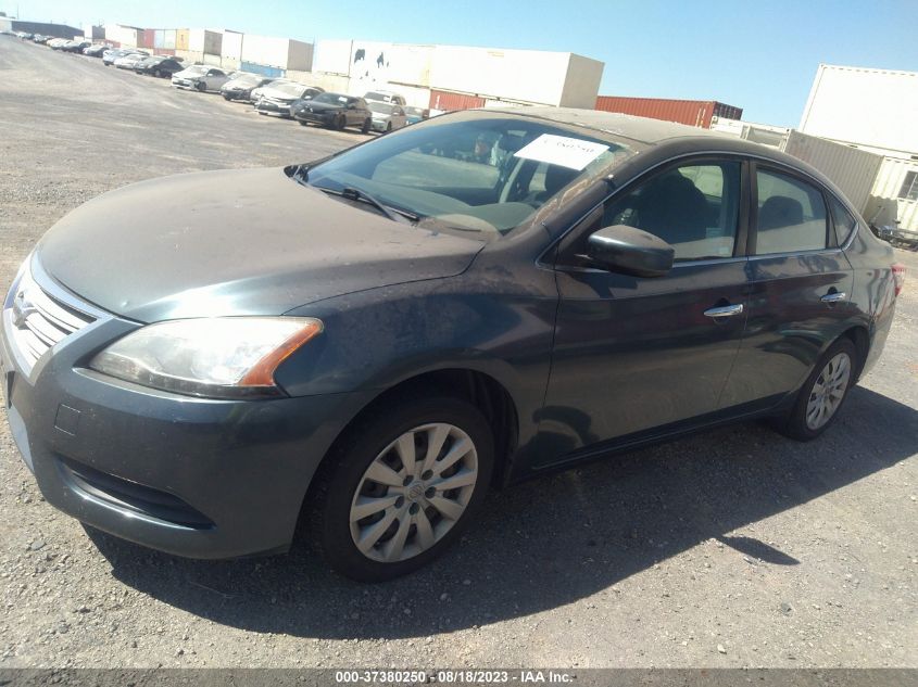 2014 NISSAN SENTRA FE+ S - 3N1AB7APXEY341103